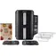 Ninja SL300EU schwarz / Heißluftfritteuse / 2470W / 2x 3.8 / 6 Programme / 2 Körbe
