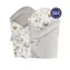 Bomimi Doppelseitige Schnellwechselwindel, Minky-Tiere, Beige
