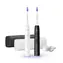 Philips Sonicare 6500 HX7419/01 Zahnbürstenset schwarz & weiß / 62.000 Impulse / Timer