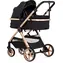 CHIPOLINO Kombikinderwagen Vista 2in1 BlackBerry