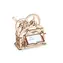 Ugears 3D-Mechanik-Puzzle aus Holz, Visitenkartenbox, ab 14 Jahren, 61 Teile, Schwierigkeitsgrad: einfach