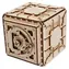 Ugears 3D-Mechanik-Puzzle Trezor aus Holz / ab 14 Jahren / 179 Teile / Schwierigkeitsgrad: hoch