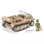 Cobi 2273 Deutsches Halbkettenfahrzeug Sd.Kfz 10 Demag D7 / 1:35 / 283 Würfel / ab 7 Jahren