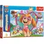 Trefl - Puzzle - Funkelndes Puzzle Paw Patrol In Skye's Glow / 100 Teile / 48 x 34 cm / Alter 5+
