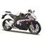 Maisto BMW S1000RR 2010 silber / Maßstab 1:12 / ab 3 Jahren