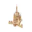 Woodcraft 3D-Holzpuzzle Basiliuskirche natur / 484 Teile / ab 8 Jahren / Schwierigkeitsgrad: leicht