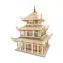 Woodcraft 3D-Holzpuzzle Yueyang Tower / 98 Teile / ab 8 Jahren / Schwierigkeitsgrad: einfach
