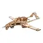 Ugears 3D mechanisches Holzpuzzle Kampfdrohne Bayraktar TB2 / ab 14 Jahren / 125 Teile / Schwierigkeit: mittel