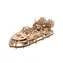 Ugears 3D mechanisches Holzpuzzle Rescue Hovercraft / ab 14 Jahren / 383 Teile / Schwierigkeit: mittel