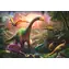 Trefl - Puzzle - Welt der Dinosaurier / 100 Teile / 41 x 27,8 cm / ab 5 Jahren
