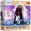 Trefl - Puzzle - Holzumrisspuzzle The Ice Kingdom: Prima Los / 50 Teile / 22,4 x 28 cm / Alter 5+
