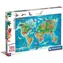 Clementoni PUZZLE Dinosaurierkarte / 180 Teile / ab 7 Jahren