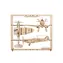 Ugears 2,5D mechanisches Holzpuzzle Kampfflugzeug