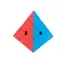 KIK Pyraminx Puzzle 10x10