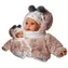 Antonio Juan 1120 KIKA - realistische Puppe mit Geräuschen und weichem Stoffkörper - 27 cm / d 2 Jahre / 3x LR44