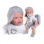 Antonio Juan 12321 PETIT - realistische Puppe mit Geräuschen und weichem Stoffkörper - 27 cm / ab 2 Jahren / 3x LR44