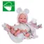 Antonio Juan 50392 MIA - blinzelnde und pinkelnde realistische Babypuppe mit vollem Vinylkörper - 42 cm