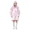 Cozy Noxxiez CH341 Süßigkeiten-Print - warme TV-Sweatshirt-Decke mit Kapuze für Kinder von 7 bis 12 Jahren