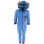 Cozy Noxxiez OS555C Stitch - multifunktionaler 3-in-1-Kinderanzug, Gesamtgröße 122/128