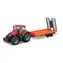 Bburago FARMLAND Case IH Optum CVX 300 Sattelzugmaschine mit Niederflurausleger / 10 cm / ab 3 Jahren