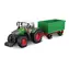 Bburago FARMLAND Fendt 1050 Traktor mit doppelseitigem Kippanhänger / 10 cm / ab 3 Jahren