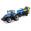 Bburago FARMLAND Traktor New Holland T7.315 HD mit Grubber / 10 cm / ab 3 Jahren
