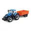 Bburago FARMLAND New Holland T7.315 HD Traktor mit Kippanhänger / 10 cm / ab 3 Jahren