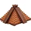 Wooden City 3D-Holzpuzzle-Escape-Room: Maya-Pyramide, 184 Teile / ab 15 Jahren