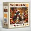 Wooden City Holzpuzzle Katze und Hund 505 Teile / ab 14 Jahren