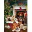 COBBLE HILL Puzzle Weihnachtskätzchen / 1000 Teile / ab 14 Jahren