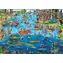 COBBLE HILL Puzzle DoodleTown: Auf dem Fisch / 1000 Teile / ab 14 Jahren