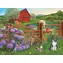 COBBLE HILL Puzzle Katzen auf dem Bauernhof XL / 275 Teile / ab 9 Jahren