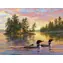 COBBLE HILL Puzzle Ruhiger Abend XL / 275 Teile / ab 9 Jahren