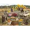 Kopfsteinpflaster-Puzzle-Holzwagen / 500 Teile / ab 12 Jahren