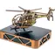 Wooden City 3D-Holzpuzzle Hubschrauber, limitierte Auflage / 178 Teile / ab 14 Jahren