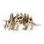 3D-Holzpuzzle „Triceratops“ von Wooden City / 40 Teile / ab 8 Jahren