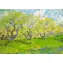 ENJOY Puzzle Vincent Van Gogh: Blühender Obstgarten / 1000 Teile / ab 14 Jahren