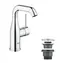 Grohe Essence - Waschtischarmatur mit Push-Open-Auslauf, verchromt