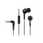 Panasonic RP-TCM115E-K schwarz / Kopfhörer mit Mikrofon / 3,5-mm-Klinke / 1,2 m