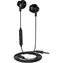 YENKEE YHP 305BK schwarz / Kopfhörer mit Mikrofon / Lautstärkeregler / 3,5 mm Klinke / Kabel 1,2 m