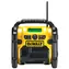 DeWalt DCR020 / Batteriebetriebenes Bauradio / 10,8-18V / 220V / UKW / DAB+ / ohne Batterie