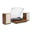 Victrola VM-135-OAK-INT braun / Plattenspieler mit Lautsprechern / 3 Geschwindigkeiten / BT / 3,5mm Klinke / Cinch