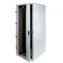 19"-Rack-Schrank 42U/800x1000 mm, Glastür RAL 7035