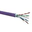 Solarix Installationskabel CAT6 FTP 500m lila / Inneninstallation / LSOH-Mantel / geschirmt / Spule