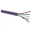 Solarix Installationskabel CAT6 100m lila / Inneninstallation / LSOH-Mantel / ungeschirmt / Box