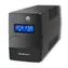 Qoltec 53977 UPS Backup-Stromversorgung 450VA schwarz / 240W / LCD / USB / RJ45