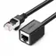Ugreen Cat 6 FTP Ethernet RJ45 Verlängerungskabel, geschirmt, 3M, Schwarz