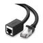Ugreen 11281 Verlängerungskabel RJ45 (Stecker) - RJ45 (Buchse) CAT6 FTP 2 m schwarz