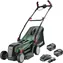 BOSCH UniversalRotak 18V-37-550 / Akku-Rasenmäher / 36V / Schnittbreite 37 cm / Korb 40 L / 2x 4Ah Akkus