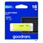 Goodram UME2 16GB gelb / USB-Stick / USB 2.0 / Lesen: 20 MB/s / Schreiben: 5 MB/s